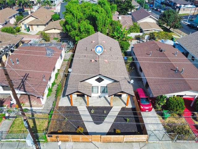 1031 N Fickett St, Los Angeles, CA 90033 - aerial view of residential area