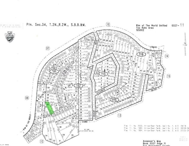 0 Hilltop Blvd, Running Springs CA, 92382 land for sale