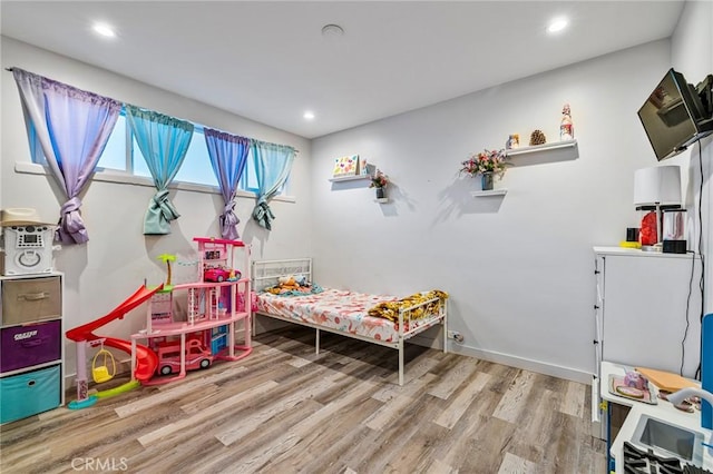 24120 Manzanita St, Menifee, CA 92584 - bedroom with recessed lighting and wood finished floors