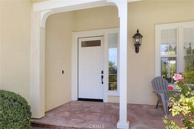 view of property entrance