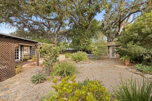 617 Pleasant Ave, Ojai, CA 93023 - view of yard featuring fence and a patio
