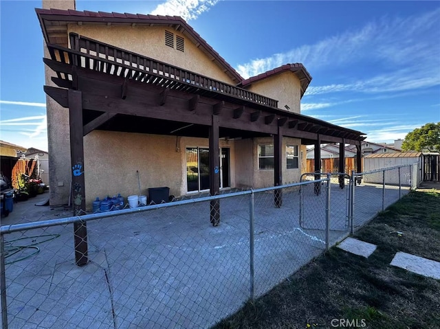 view of rear view of house