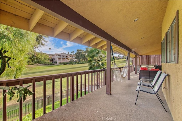 view of patio