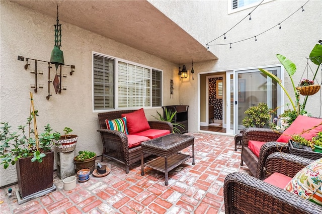 view of patio / terrace with outdoor lounge area