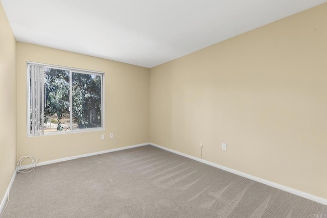 unfurnished room with carpet