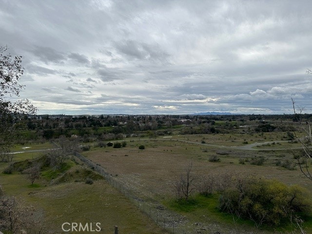 bird's eye view with a rural view