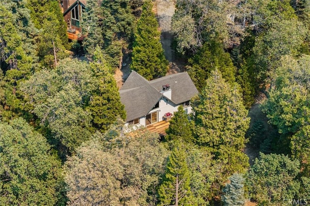 aerial view