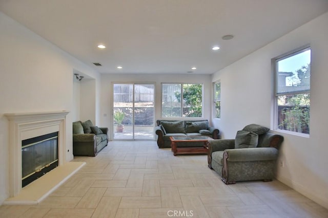 view of living room