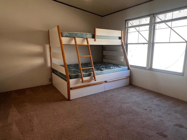 unfurnished bedroom featuring carpet floors