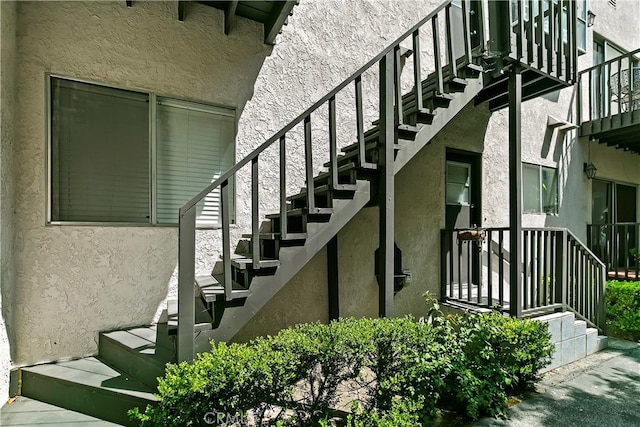 view of staircase