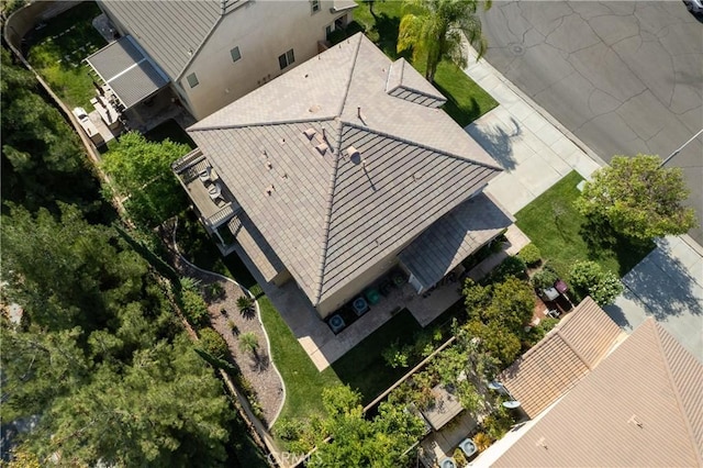 drone / aerial view