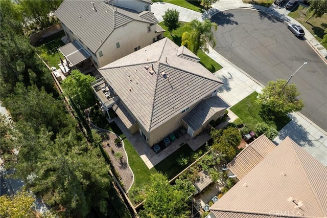 aerial view