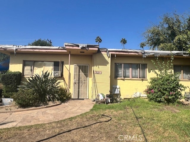 view of back of property