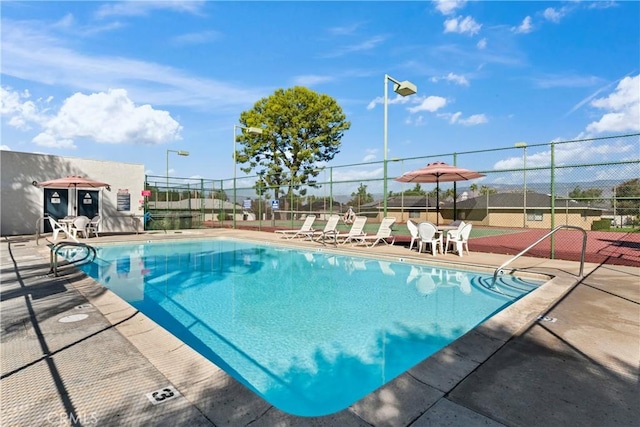 view of swimming pool