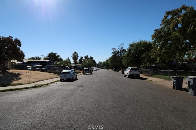 view of street