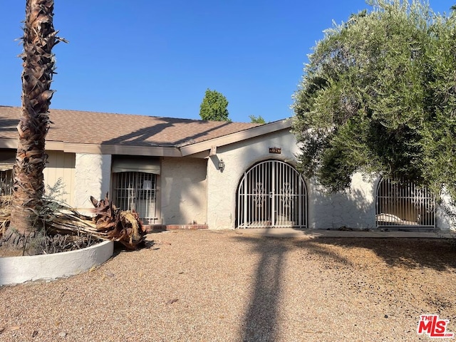 view of ranch-style home