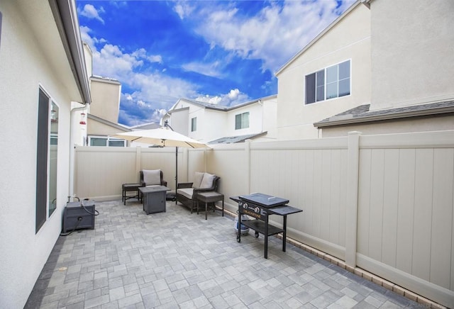 view of patio / terrace