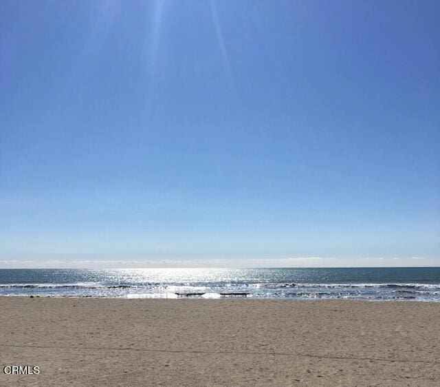 water view with a beach view