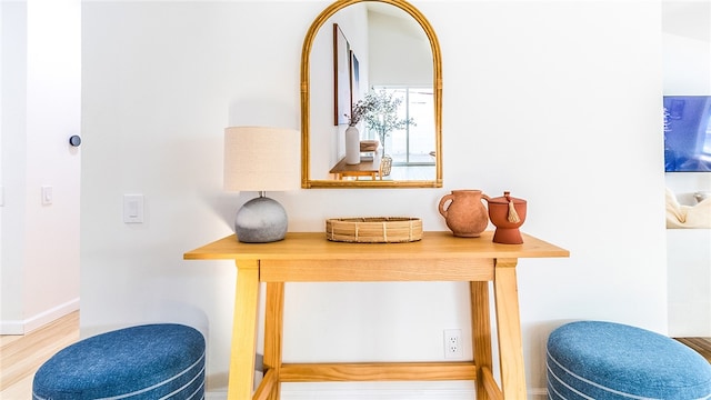 921 Arroyo Vista Dr, Palm Springs, CA 92264 - room details with wood finished floors