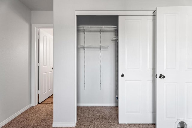 view of closet