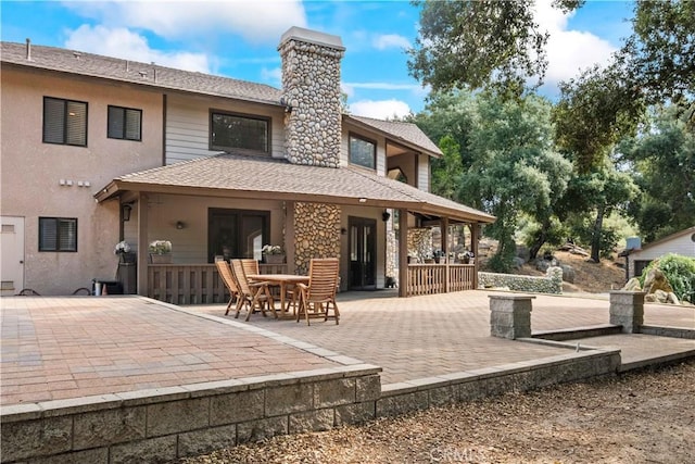 view of rear view of house