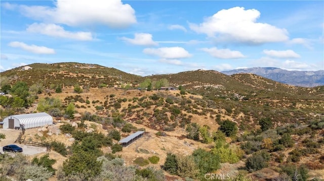 view of mountain feature