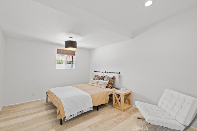 74279 Old Prospector Trl, Palm Desert, CA 92260 - bedroom with light wood finished floors and recessed lighting