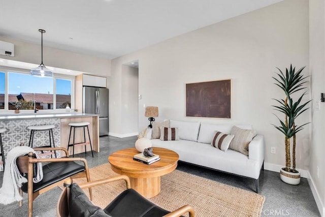 6614 Sunset Rd, Joshua Tree, CA 92252 - living room featuring baseboards