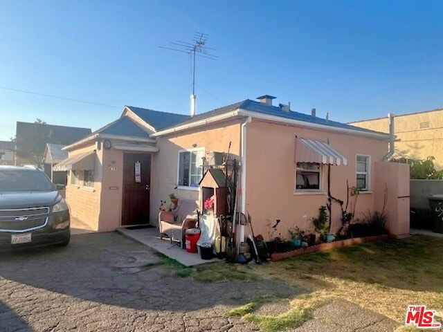 view of rear view of property