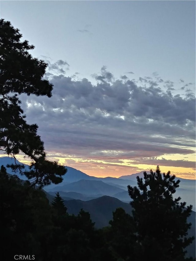 view of mountain feature