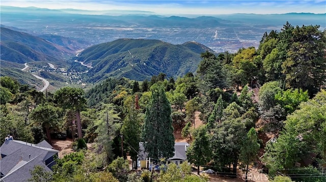 view of mountain feature