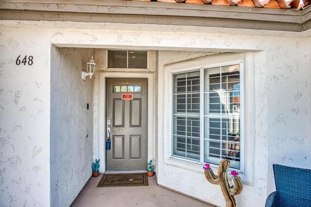 view of entrance to property