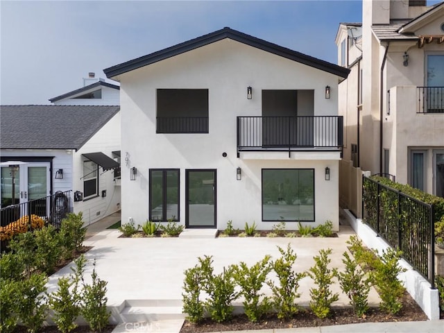 view of rear view of property