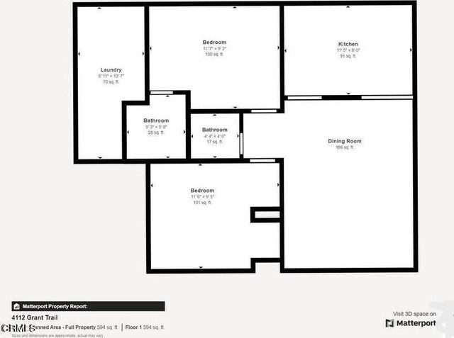 4112 Grant Trl, Frazier Park, CA 93225 - view of floor plan / room layout