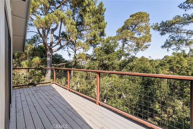 3078 Wilton Dr, Cambria, CA 93428 - view of wooden terrace