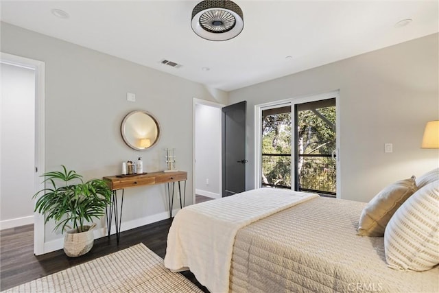 3078 Wilton Dr, Cambria, CA 93428 - bedroom with wood finished floors and baseboards
