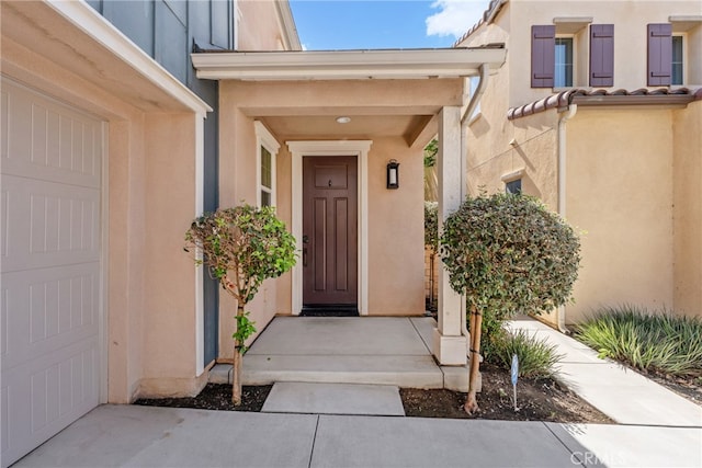 view of property entrance