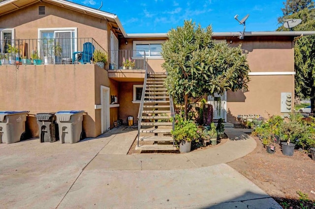 exterior space featuring a patio