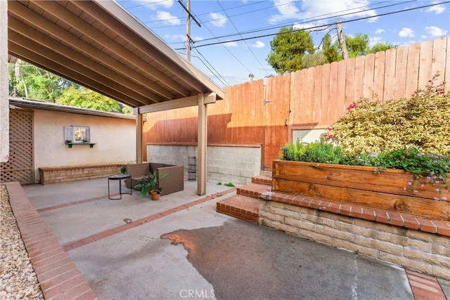 view of patio / terrace