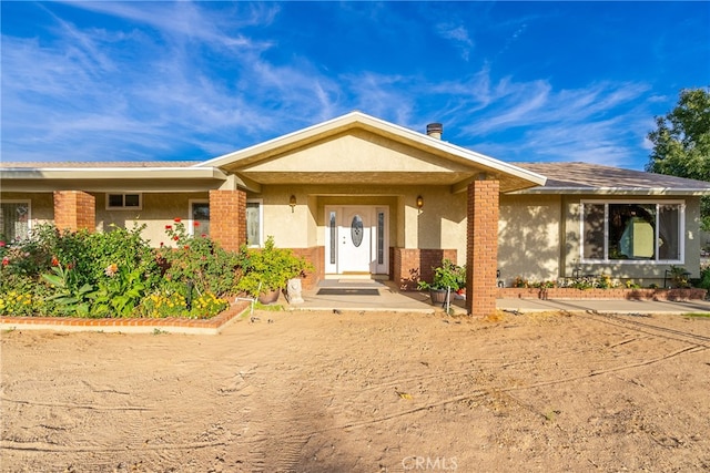 view of ranch-style house