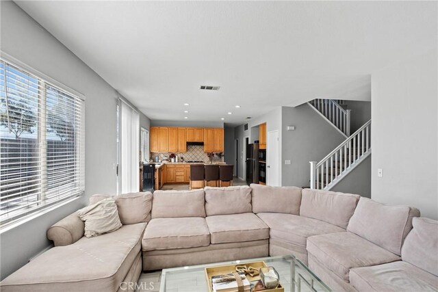 view of living room