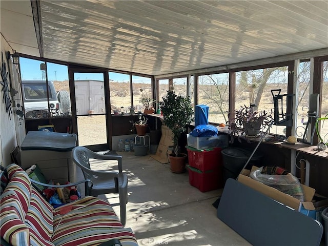 63737 Gibson Rd, Joshua Tree, CA 92252 - view of sunroom / solarium