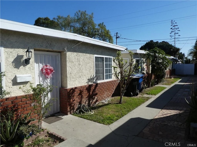 view of property exterior