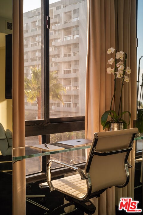 view of dining room