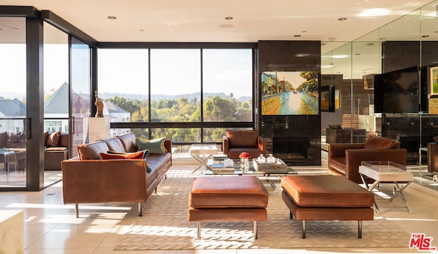 view of community lobby