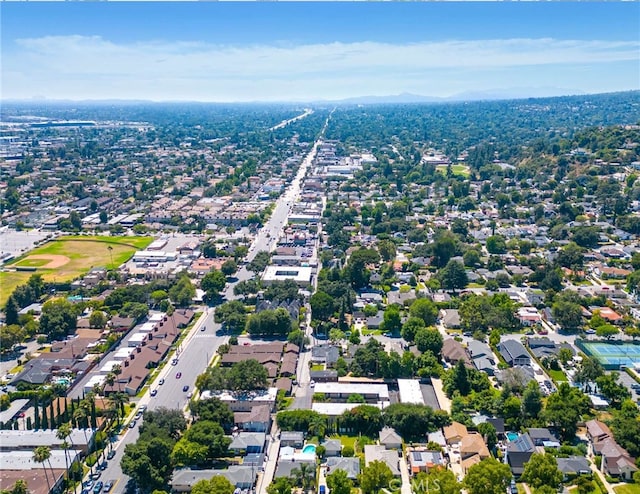 aerial view