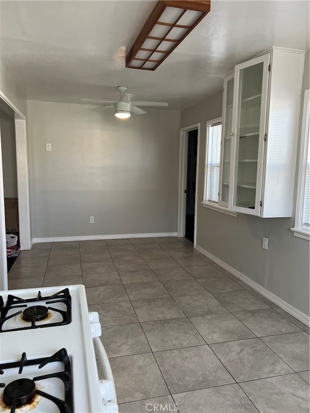 2202 Bedford Way, Bakersfield, CA 93308 - interior space with light tile patterned floors and ceiling fan