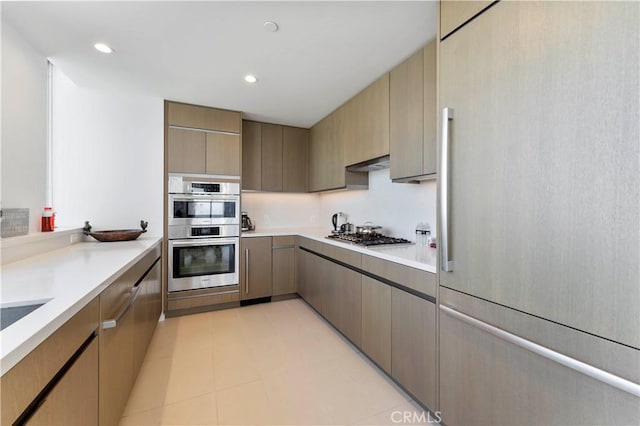 kitchen featuring stainless steel appliances