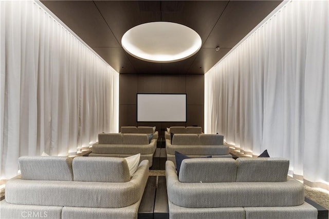 view of cinema room