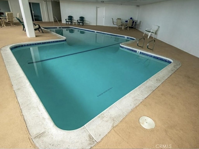 view of pool